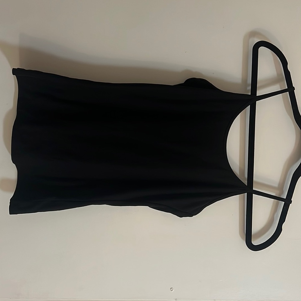 Black S tank. Derek Heart brand.